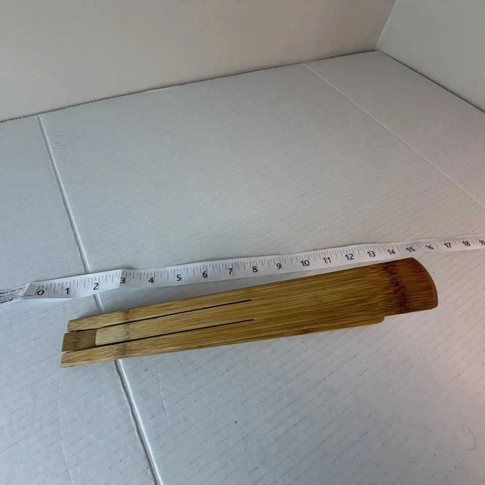 Pampered Chef Bamboo Salad Tongs 14